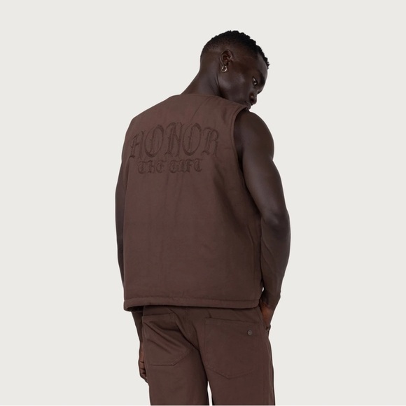 Honor the Gift HTG Reversible Vest Brown - Picture 12 of 12